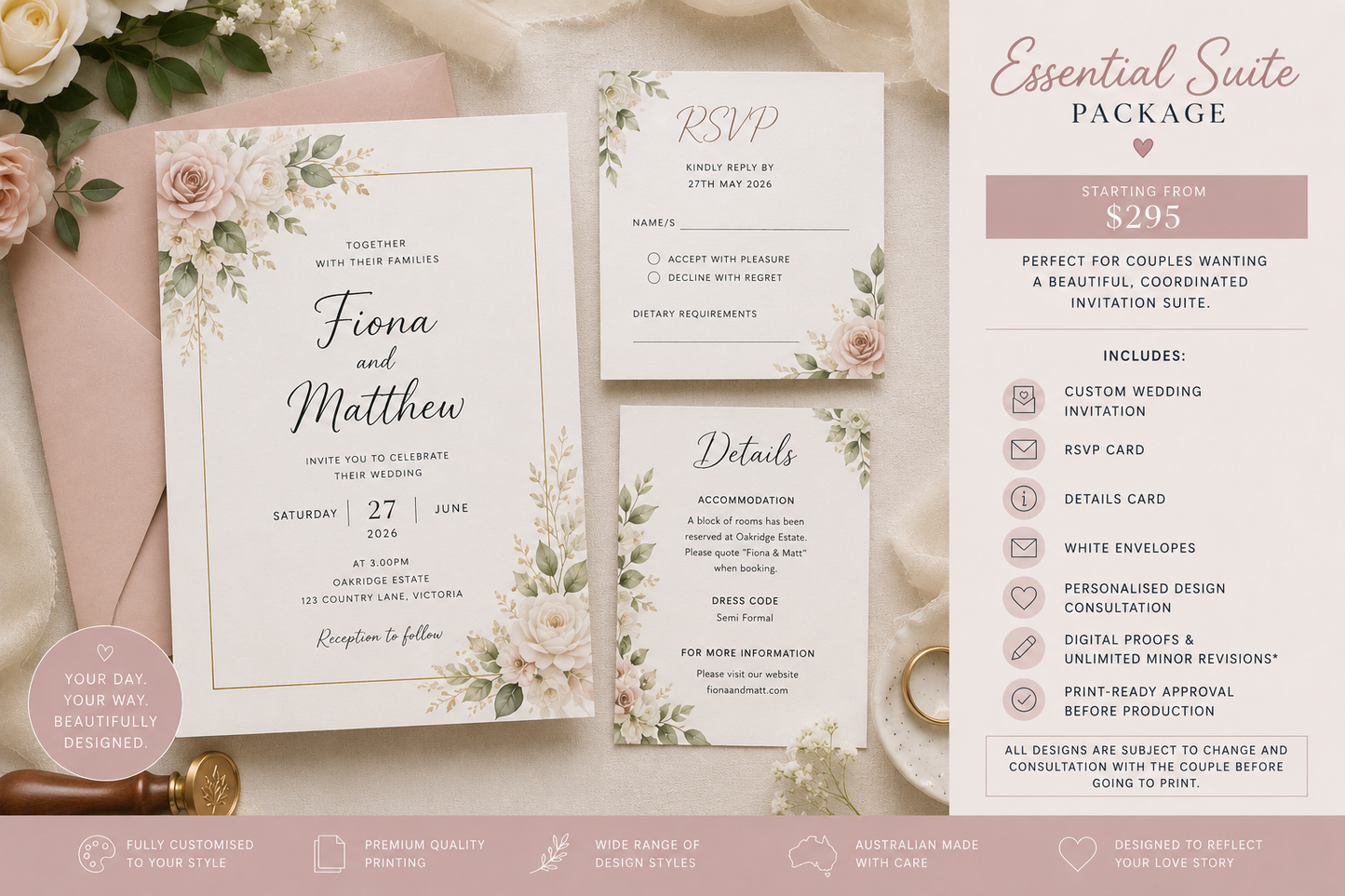 Essential Suite Wedding Package