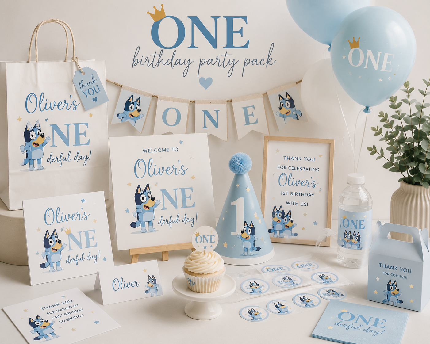 Personalised Birthday Party Pack
