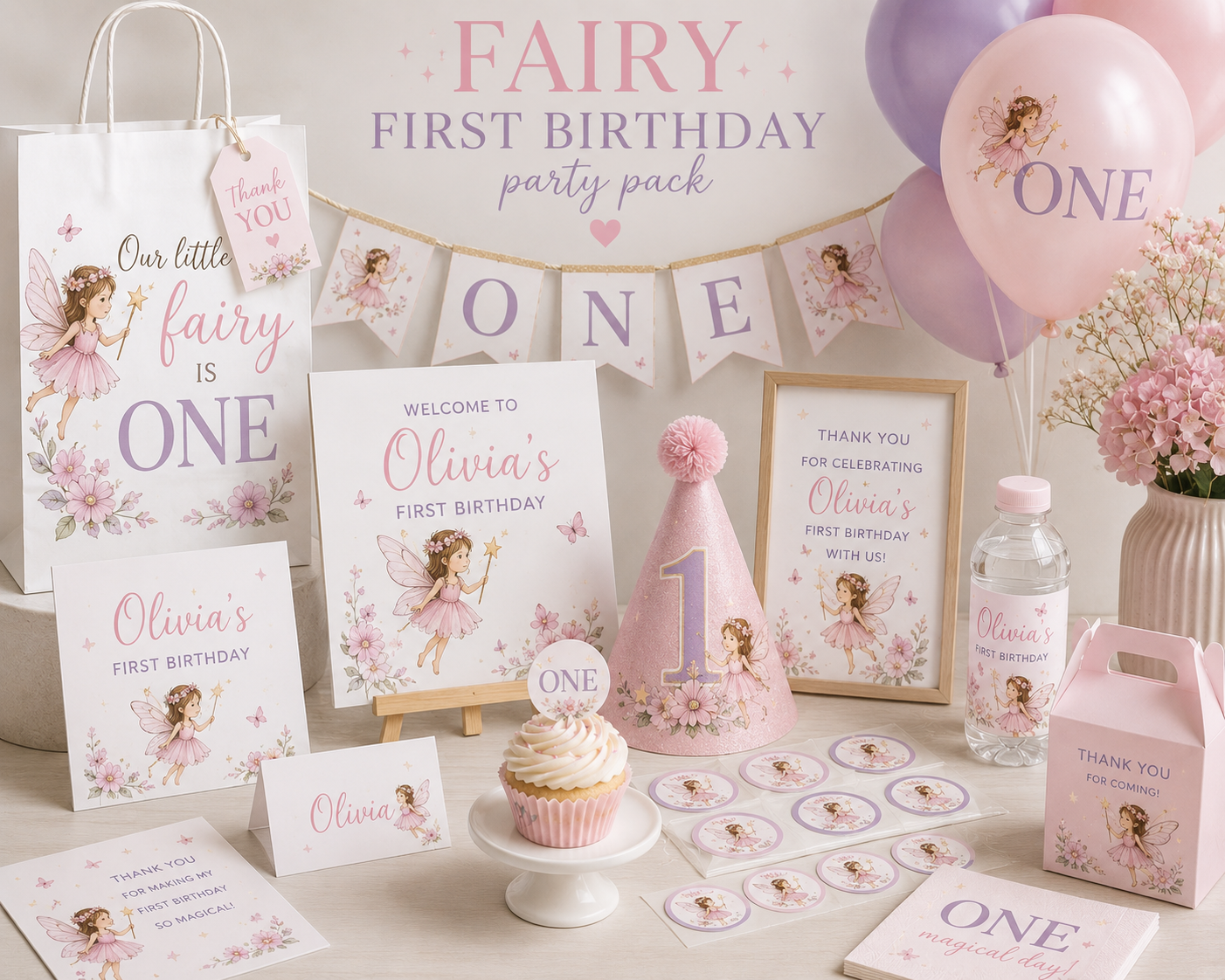 Personalised Birthday Party Pack