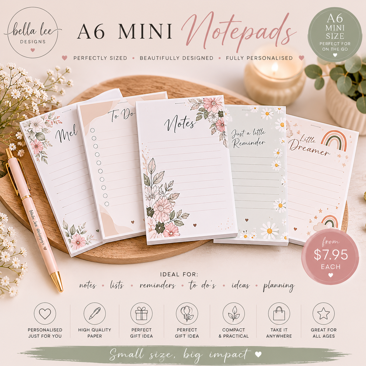 Personalised Notepads