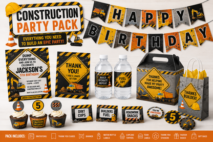 Personalised Birthday Party Pack