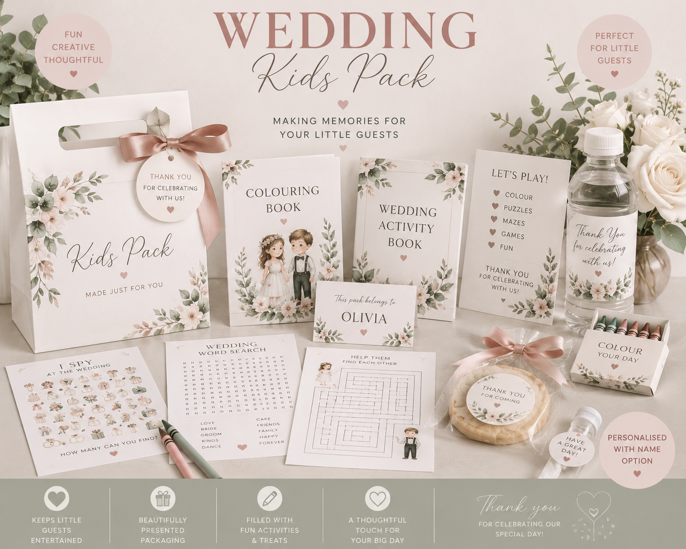Personalised Birthday Party Pack