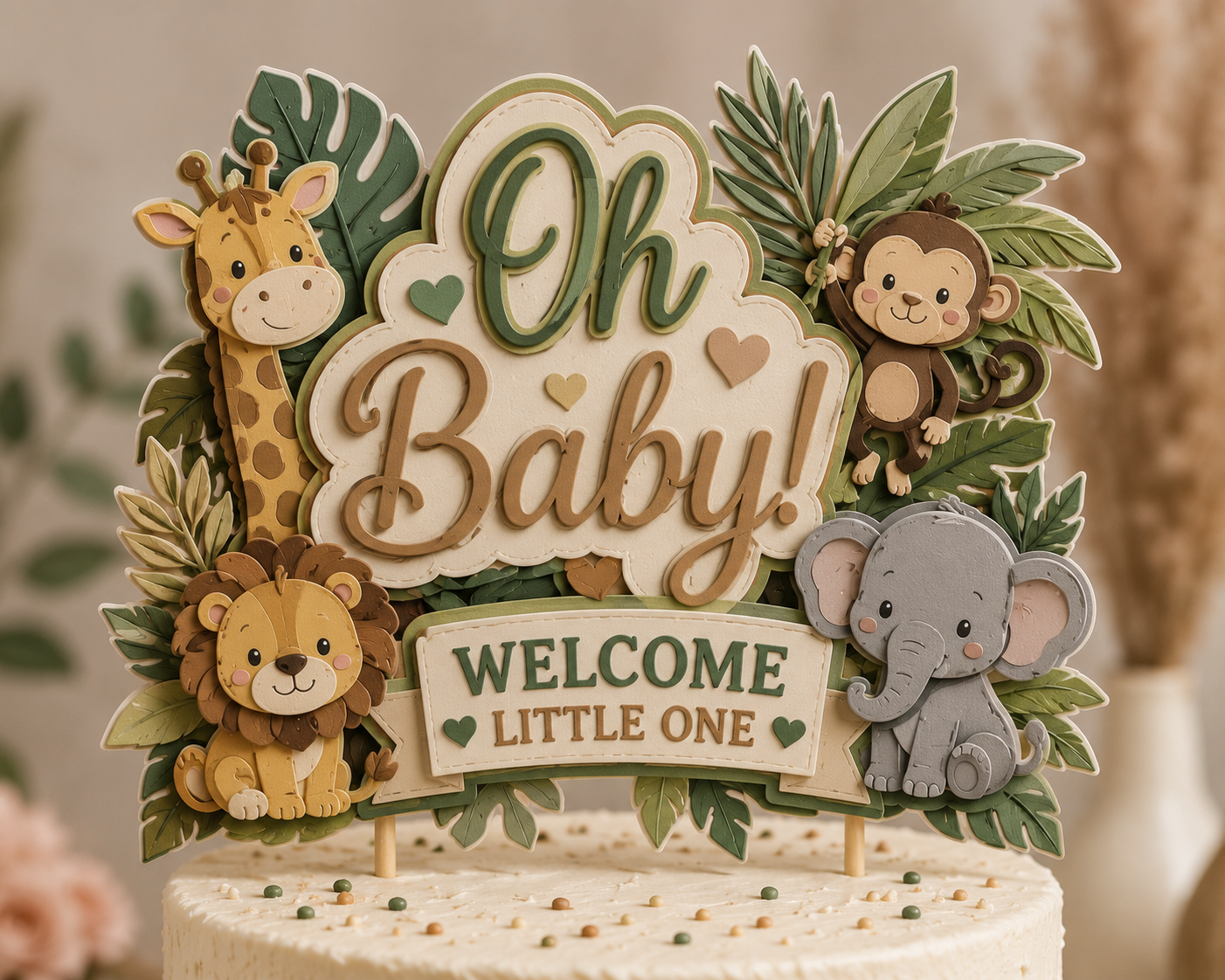 Baby Shower Cake Toppers