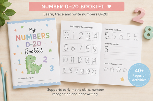 Numbers Booklet (0-20)