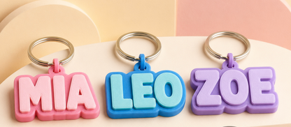 Two-Colour Keyring