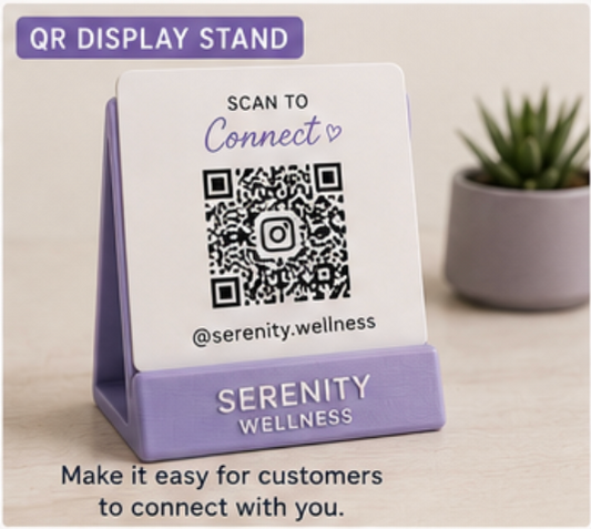 "QR Display Stand"