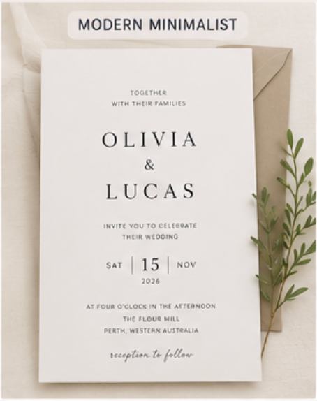 Wedding Invitation Sets