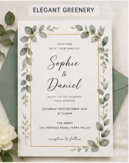 Wedding Invitation Sets