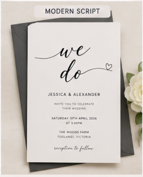 Wedding Invitation Sets