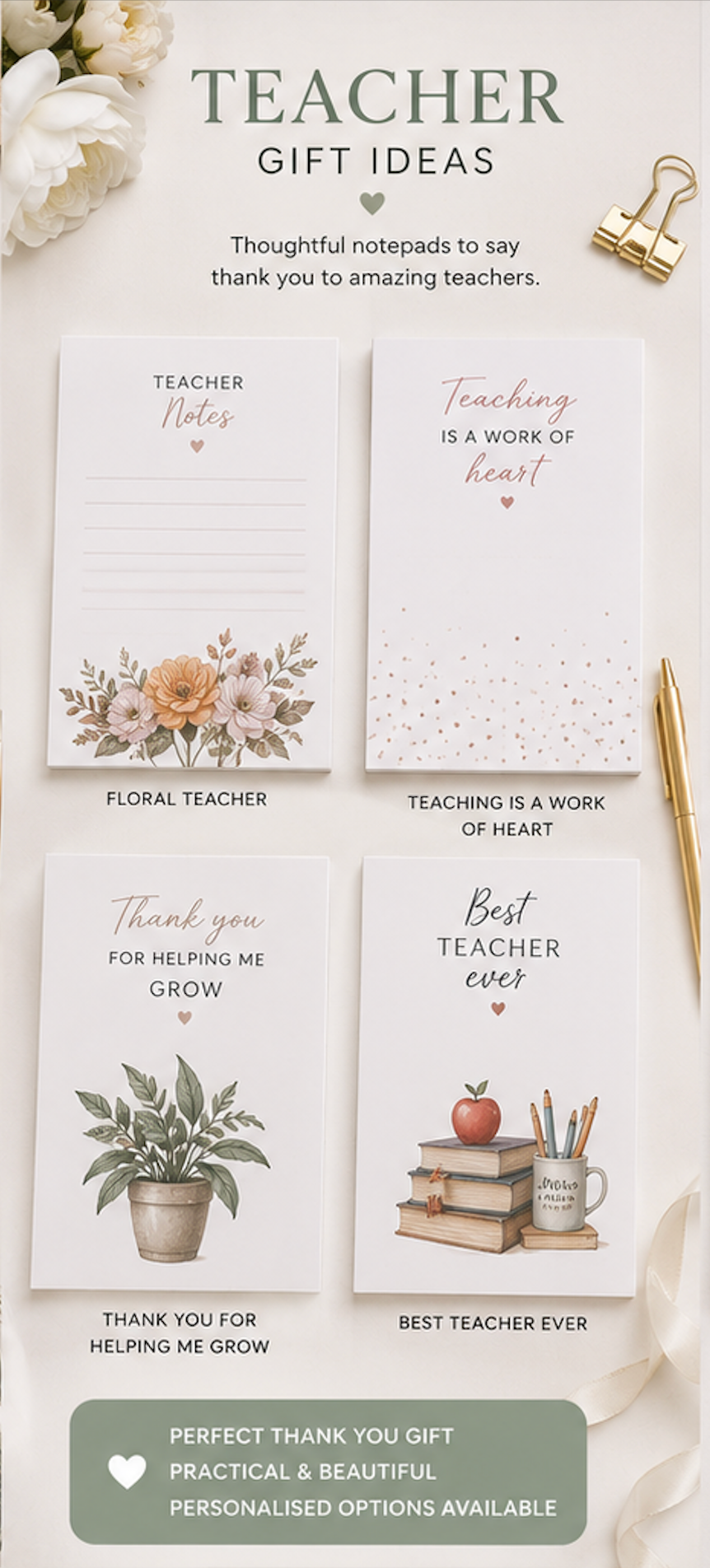 Personalised Notepads