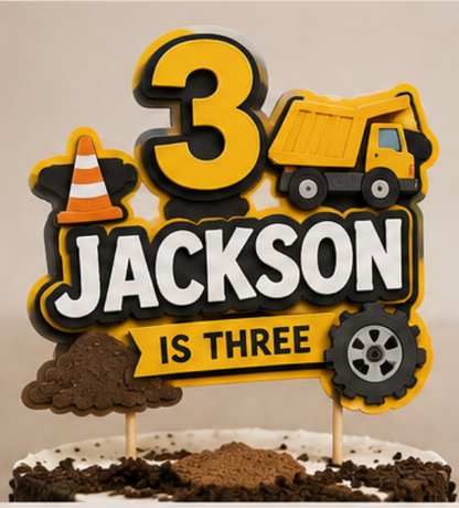 Kids Layered Cake Toppers