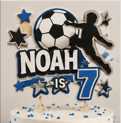 Kids Layered Cake Toppers