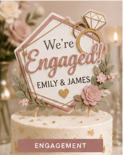 Special Event Cake Toppers