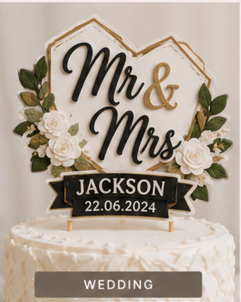 Special Event Cake Toppers