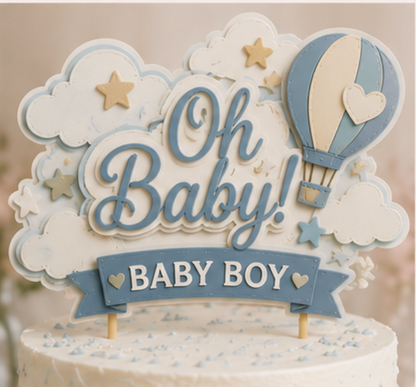 Baby Shower Cake Toppers